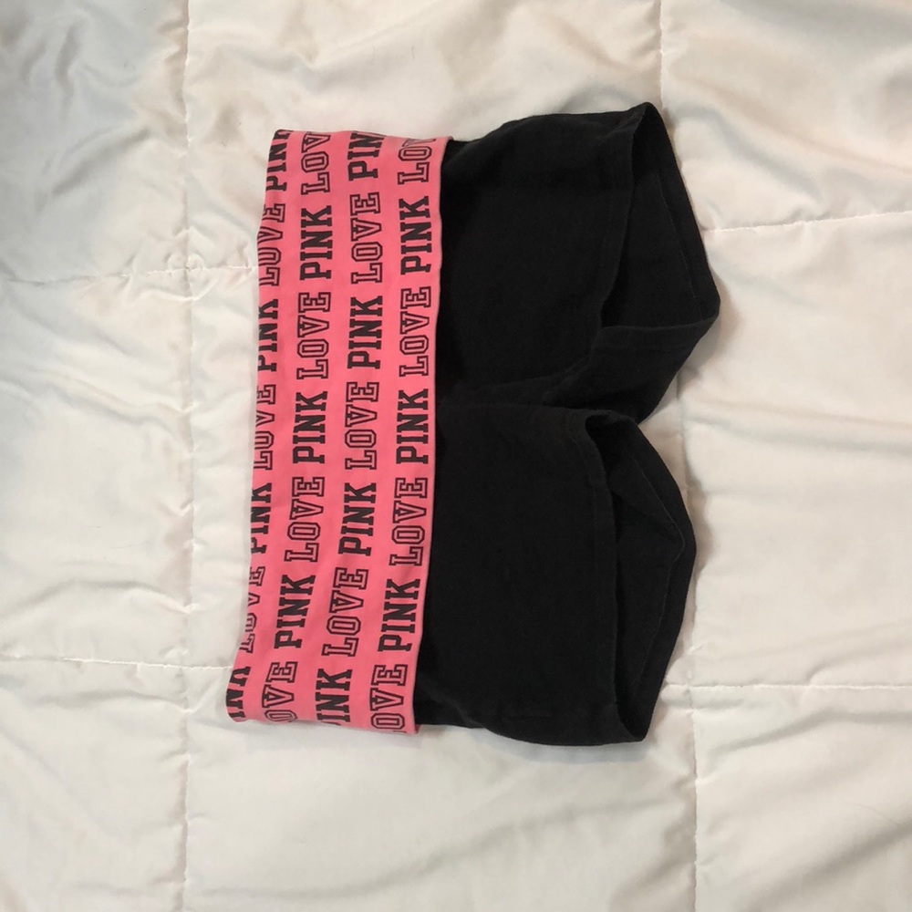 Pink spandex short